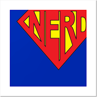 Super Nerd Posters and Art